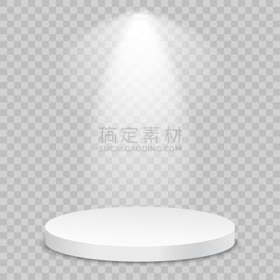 圆形,矢量,背景,透明,指挥台,舞台,灯开关,视点,阴影,奖