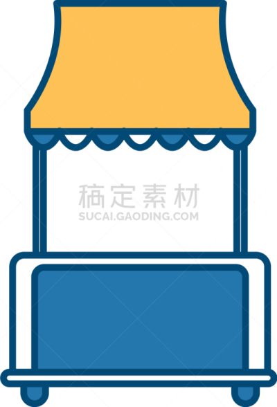 热狗店,户外,热,商务,图像,矢量,分离着色,狗,服务,吃