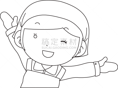 可爱的,商店,粉笔轮廓,女性,注视镜头,顶部,档案管理员,惊骇,一个人,引座员