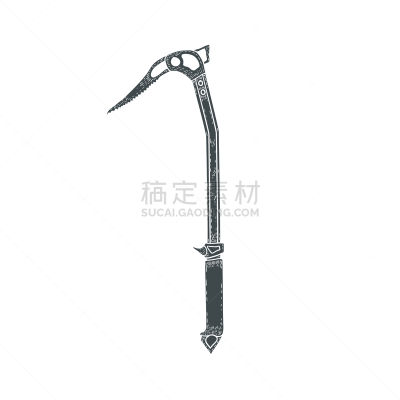 矢量,手,冰镐,工具,运动,一个物体,背景分离,极限运动,斧,户外
