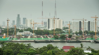 延时摄影 曼谷施工工地