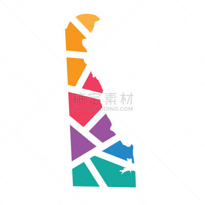 几何形状,特拉华,多色的,波兰,背景分离,威明敦,阴影,绘画插图,科学,地名