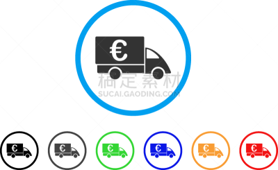 汽车,圆形,计算机图标,商务,红色,图像,物流,收集,运输