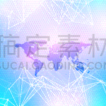 几何形状,巨大的,背景,插画,全球通讯,深的,数据,主机,复杂,概念