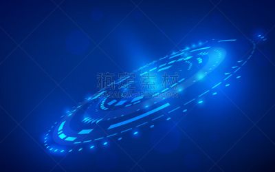 技术,绘画插图,未来,矢量,式样,蓝色,抽象,背景聚焦,数字化显示,商务