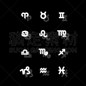平坦的,图标,女人,秘密,天文学,箭术,图像,矢量,彩色图片,算命