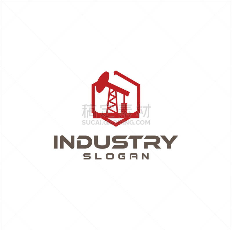 oil industry logo design template