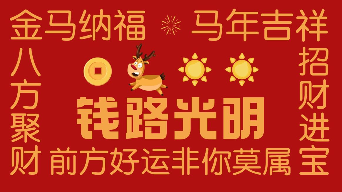 新春趣味emoji大字电脑壁纸预览效果