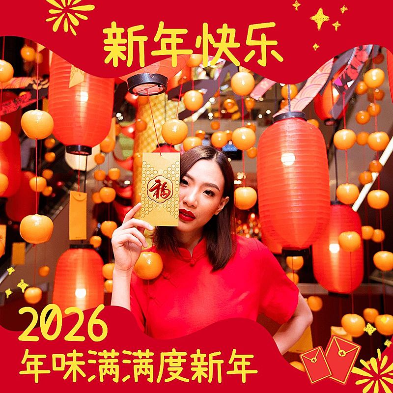 春节新春新年晒图晒照PLOG模板