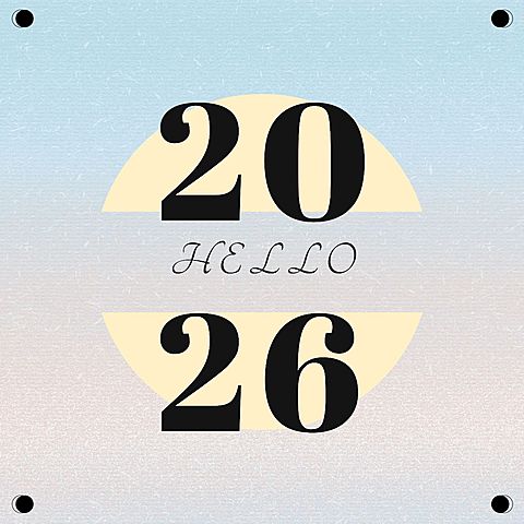 新年简约微信朋友圈封面