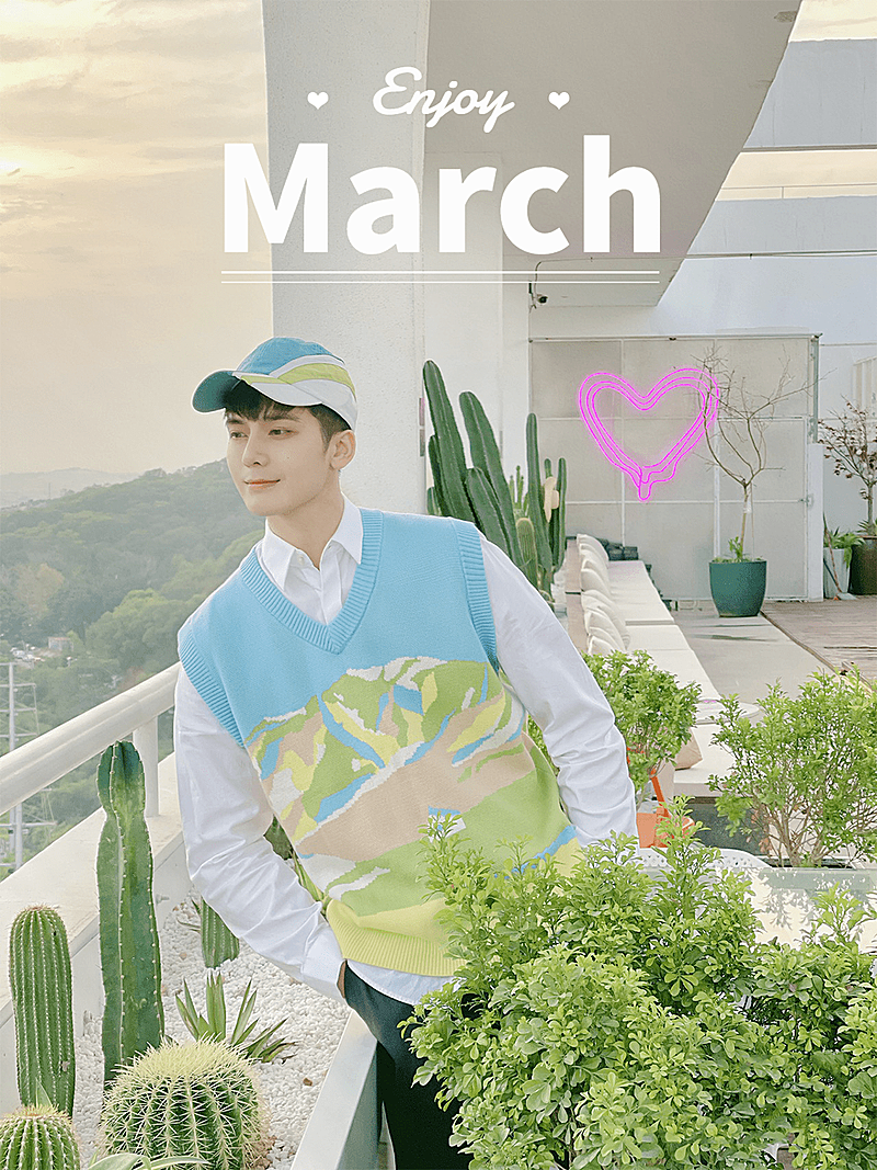 三月月初问候晒照PLOG