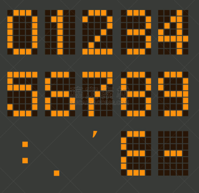 数字,计算器,数字化显示,发光二级管,白色,分离着色,商务,文字,计算机,布置