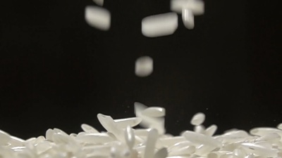 大米落堆慢动作