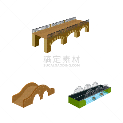 bridgework and architecture