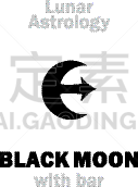 月亮,黑色,夜晚,秘密,人造的,月,象形文字,算命,猜疑