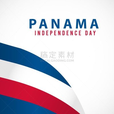 绘画插图,巴拿马,贺卡,标语,字体,美国国庆日,模板,自由,天空,印度尼西亚