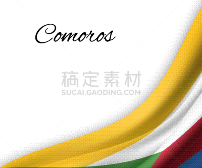 白色背景,国内著名景点,纺织品,风,科摩罗,挥手,流动