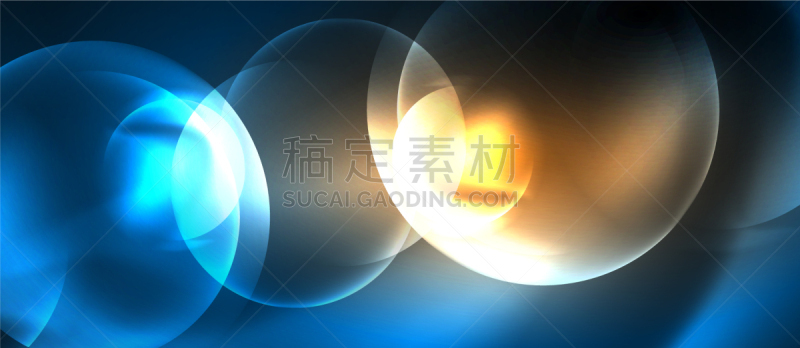 圆形,泡泡,蓝色,抽象,背景聚焦,霓虹灯,球体,暗色,行动,流动