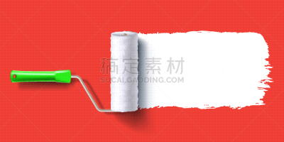 画笔,滚刷,华丽的,涂料,家庭作业,标签,白色,改进,绘制,服务