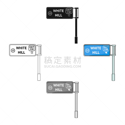 标志,计算机图标,分离着色,金属,交通,图像,品牌名称,尺,矢量,街道