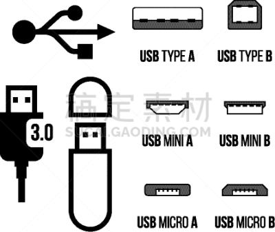 USB线,图标,传媒,数据,计算机,插座,技术,图像,设备用品