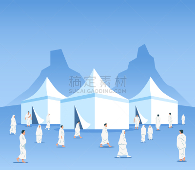 帐篷,米娜,中东人,人,男人,地形,性格,灵性,朝圣
