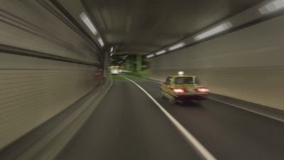 Timelapse-Metropolitan Expressway环形轨道顺时针