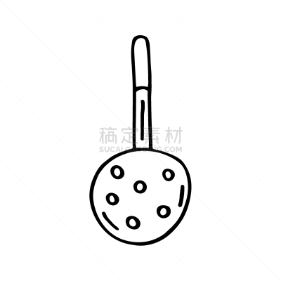 绘画插图,乱画,滤器,矢量,可爱的,动物手,主菜盘,厨房器具,热,配方