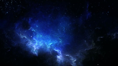 穿越宇宙中的一个星系