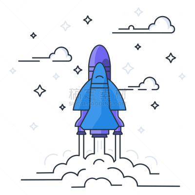 火箭,空间站,矢量,太空,技术,天空,科学,图像