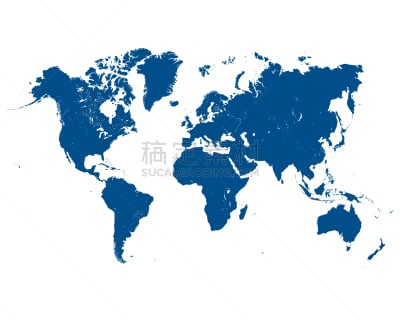 蓝色,分离着色,白色,欧洲,亚洲,海洋,加拿大,大西洋,美国