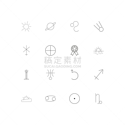 轮廓,直的,星座,计算机图标,蜡烛,图像,矢量,天王星,行星,标志