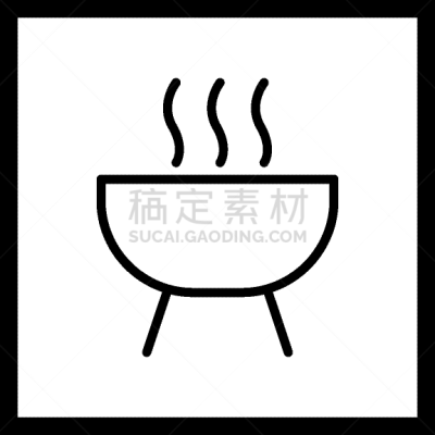 计算机图标,轮廓,矢量,阴影,符号,直的,图像,低多边形效果 ,标志,炊具