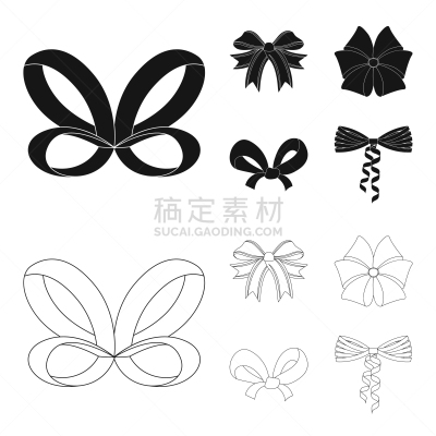 蜘蛛网,缎带,蝴蝶结,计算机图标,分离着色,轮廓,红色,纺织品,装饰,收集