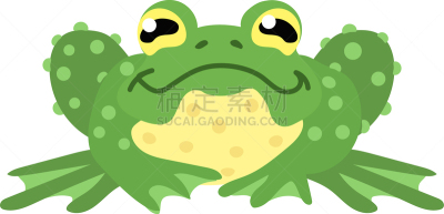 动物,剪贴画,卡通,平坦的,可爱的,癞蛤蟆,野生动物,青蛙,品牌名称,绘制