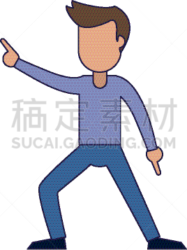 男人,舞蹈,动画片,蓝色,成一排,男孩,人,肖像,图像,微笑