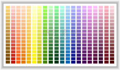 color palette color shade chart