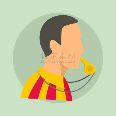 背景,裁判,足球场,分离着色,职权,黄色,制服,法官,男人