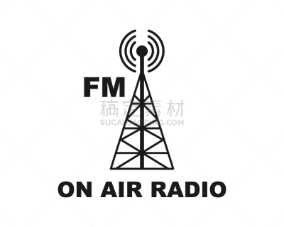 绘画插图,矢量,塔,计算机图标,波形,品牌名称,传媒,唱片,技术,复古风格