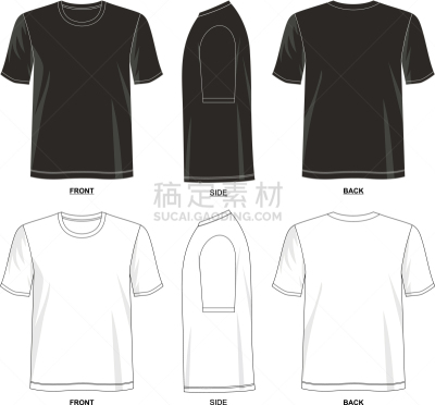 模板,分离着色,衣服,男孩,白色,外衣,衬衫,男人,收集