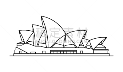 悉尼歌剧院,旅途,悉尼,房屋,海港,图像,歌剧,矢量,澳大利亚,度假