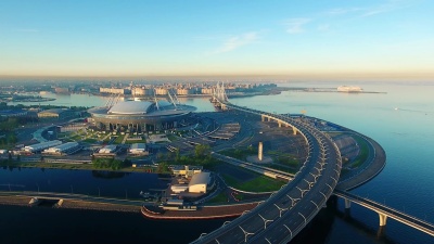 Krestovsky体育场，又称Zenit Arena，是俄罗斯圣彼得堡Krestovsky岛西部的一个足球场