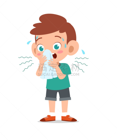 儿童,绘画插图,矢量,男孩,人,健康保健,身体状况,t恤,季节,男人