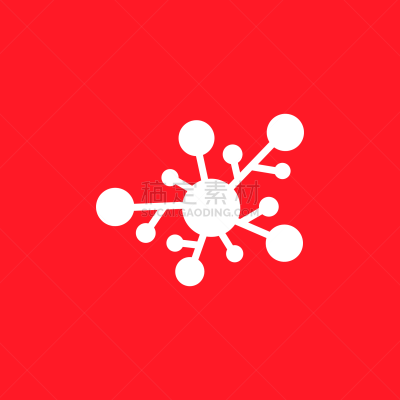绘画插图,化学制品,红色,计算机图标,矢量,红色背景,扁平化设计,生物学,羟色胺,健康保健