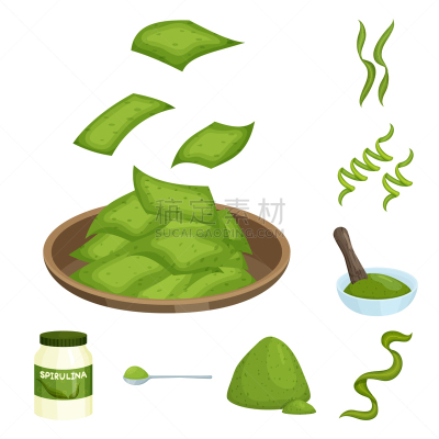 螺旋菌,海草,计算机图标,蔬菜,素食,健康保健,螺线,营养品,食品,维生素