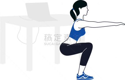 有氧运动法,分离着色,体操,图像,性格,力量,提举,矢量,锻炼,训练