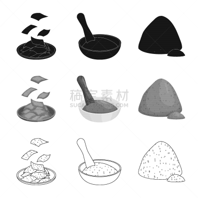 海洋,符号,蛋白质,素食,健康保健,食品,营养品,维生素,成分,设计