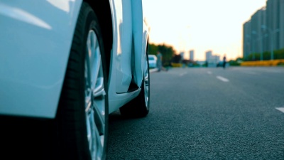 女商人下车