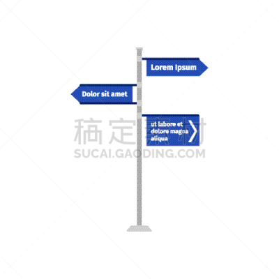 街道,路,标志,多样,商务,里,背景,指导,决定,选择