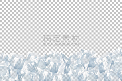 雪,半透明,冰块,湿,暗色,清新,砖,霜,堆,三维图形